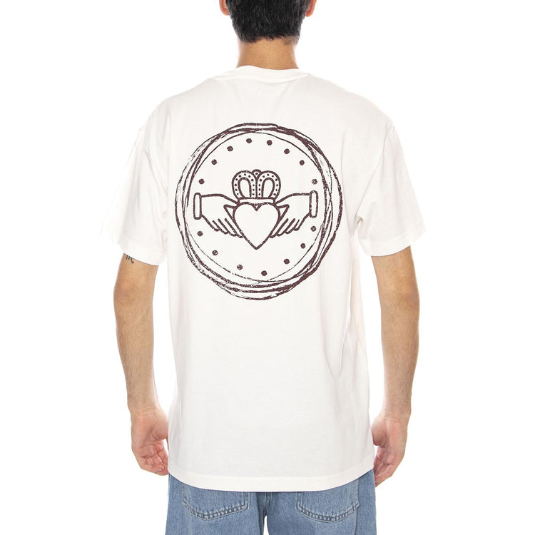 Relaxed Graphic Tee Ecru - Maglietta Girocollo Uomo Panna 112370511 . LEE 