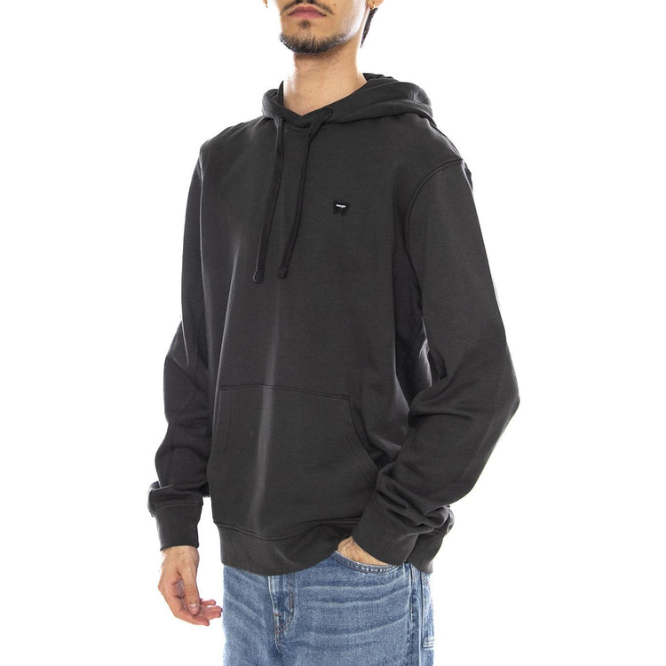 Sign Off Hoodie Faded Black - Felpa con Cappuccio Uomo Nera 112364289 . WRANGLER 