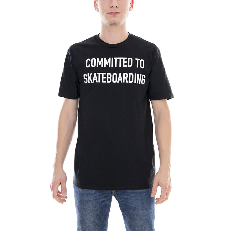 COMMITTED T-SHIRT BLACK MTS004-BLACK  C1RCA 
