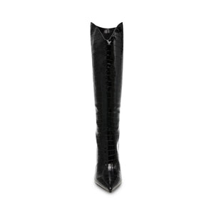 Resolute Black Croco - Stivali Donna Neri SMSRESOLUTE-66  STEVE MADDEN 