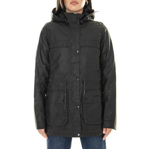 Cassley - Giacca Invernale con Cappuccio Donna Verde LWX1080-OL71-FW21  BARBOUR 