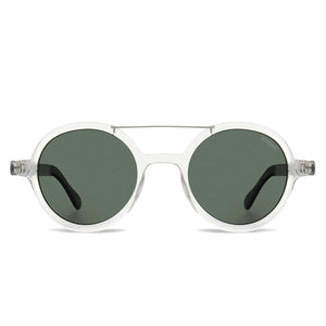 Vivien Clear / Silver UV 400 Protection Sunglasses - Occhiali da Sole Argento KOM-S2111  KOMONO 