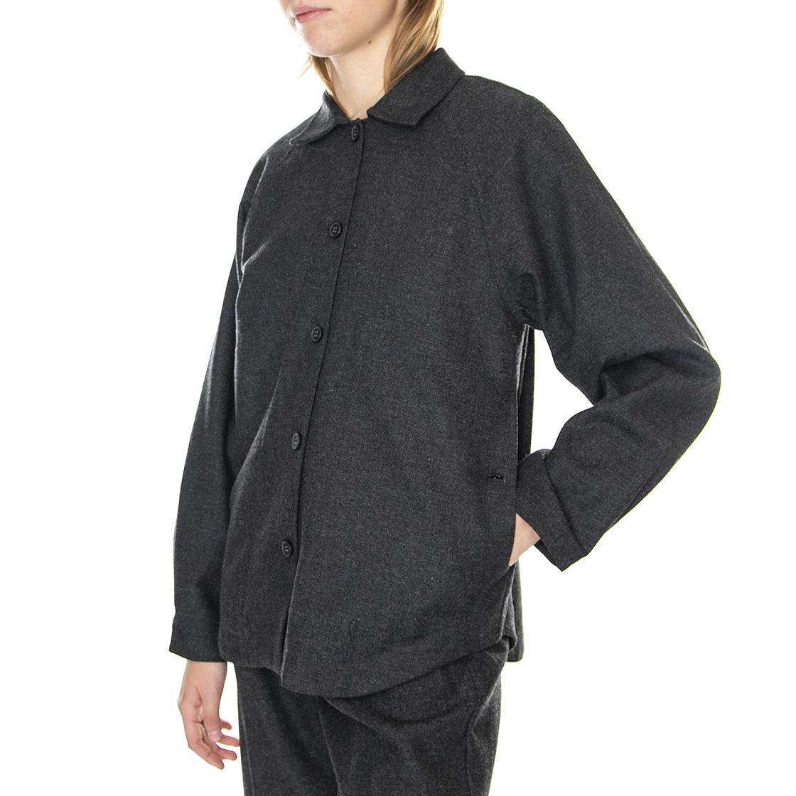 Marilla Black Melange - Camicia Donna Nera 330760-BLK  ELVINE 