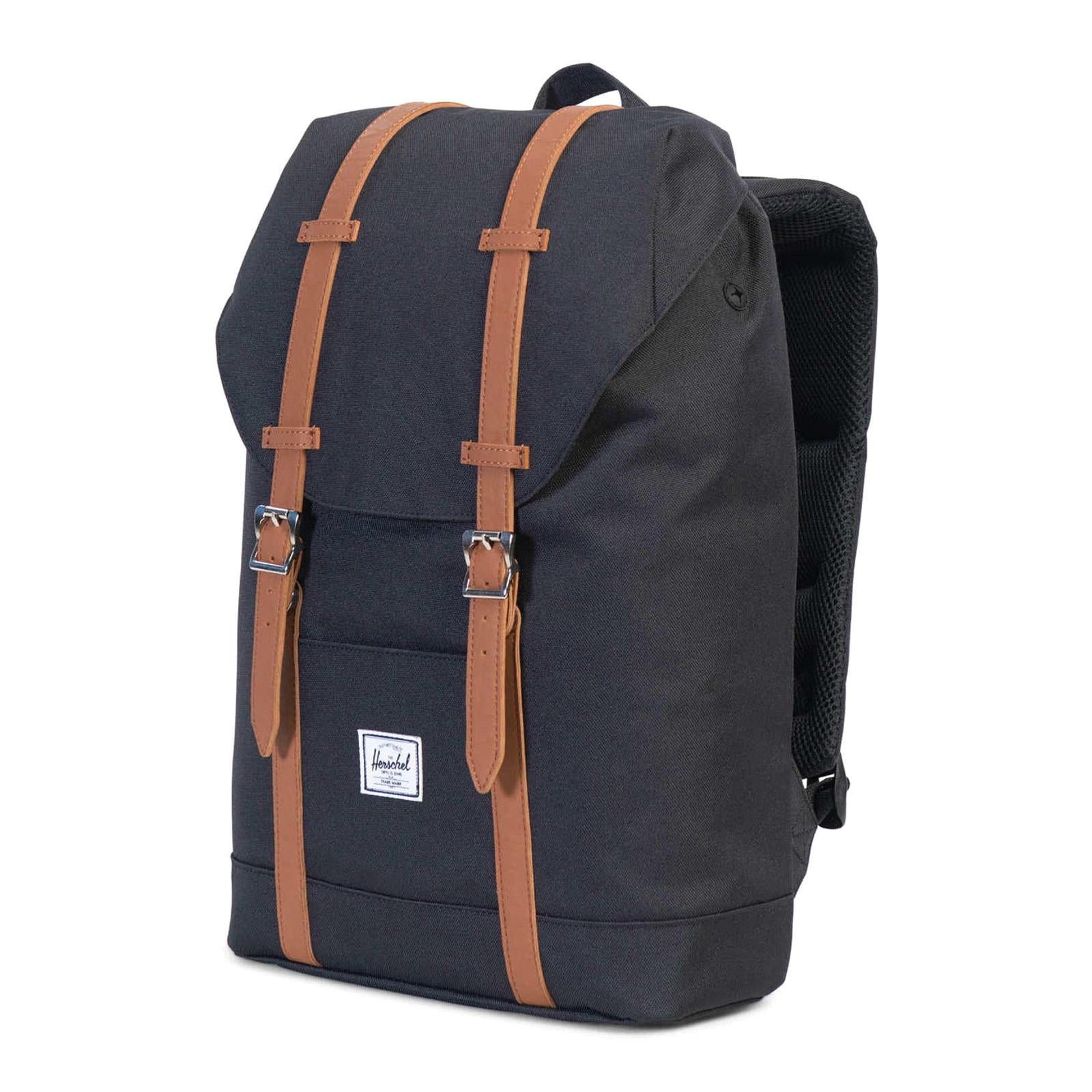 Retreat Mid-Volume Classic - Zaino Nero / Marrone 76218_4  HERSCHEL 