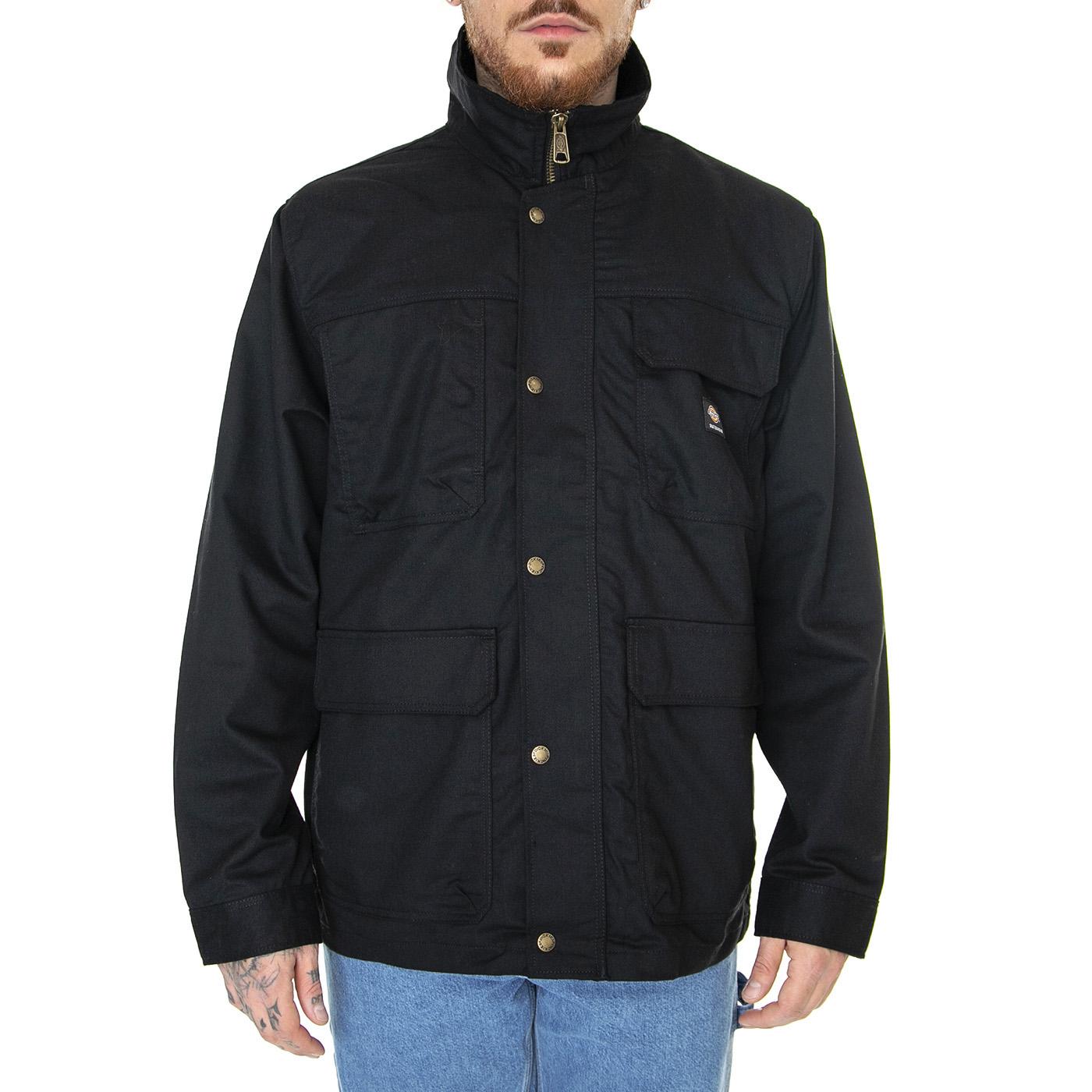 Valley Grande Chore Black - Giacca Uomo Nera DK0A4Y4LBLK1  DICKIES 