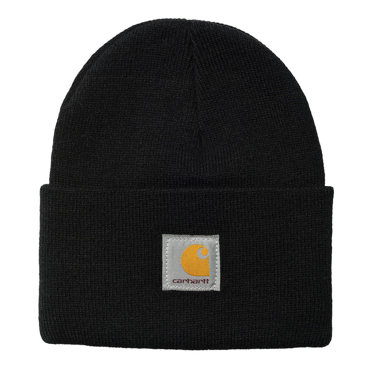 Acrylic Watch Black Beanie Hat I020222.89.XX.06 . CARHARTT WIP 