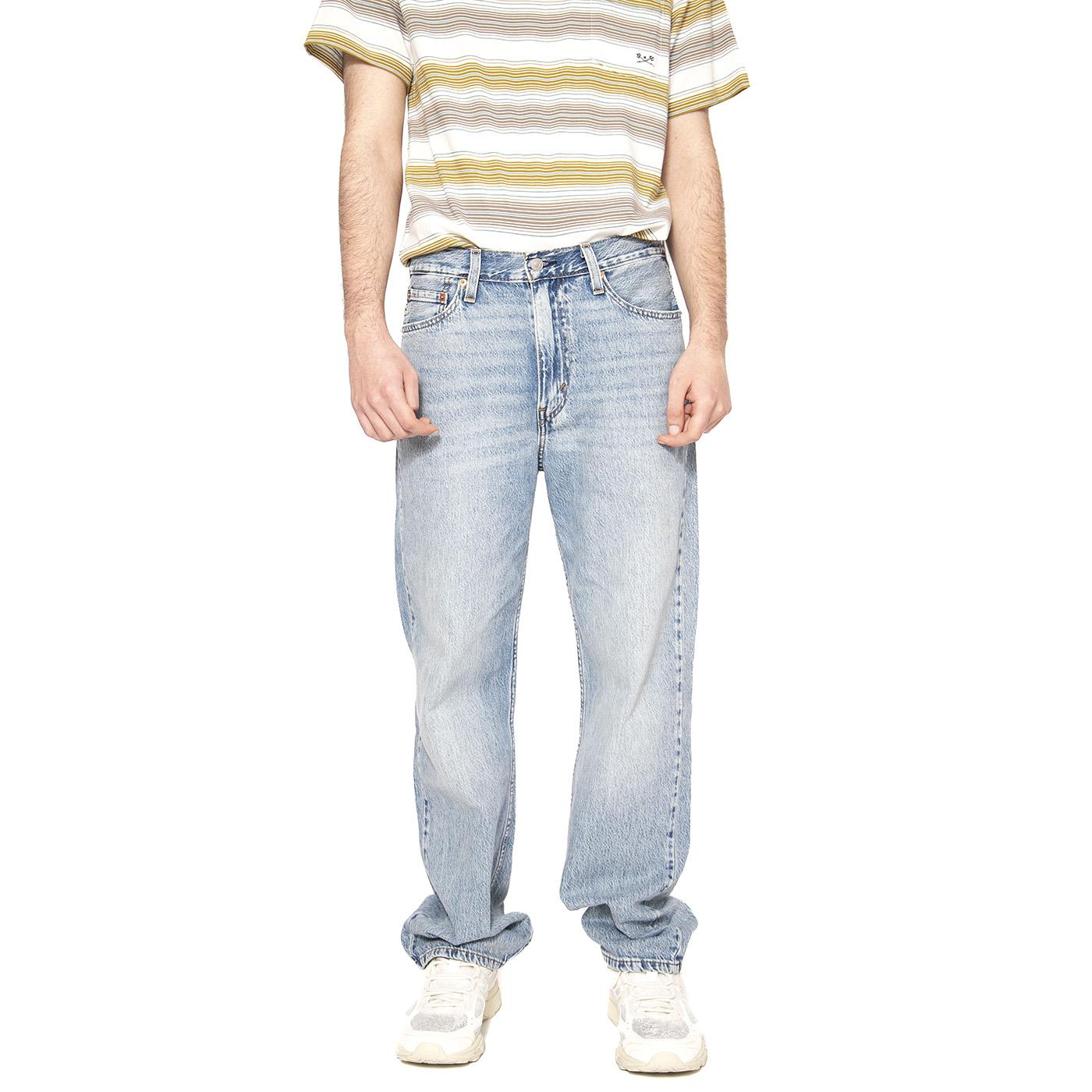 565 Loose Straight Always Here LTWT Blue - Pantaloni Denim Jeans Uomo Blu A7221-0028  LEVIS 