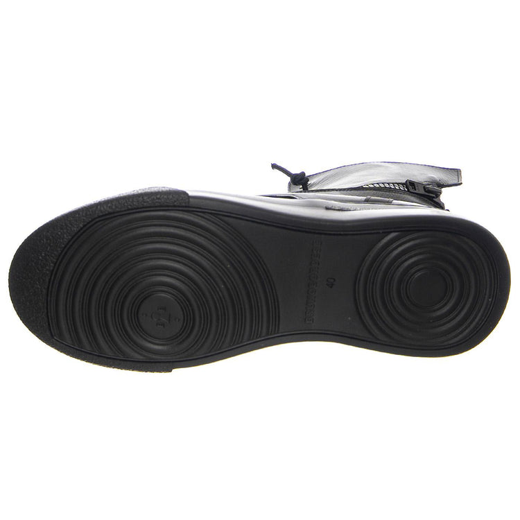 M' Break Nappa Black / Black Sole - Stivali Stringati Uomo Neri BOMBREAK-NAPPA.BK  BRUNO BORDESE 