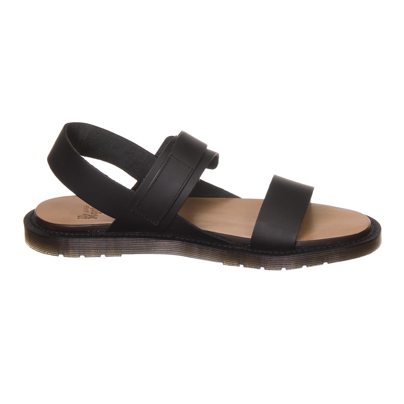 Halton Kennet Sandals - Black - Sandali Donna / Uomo Neri DMSKENBKSC20800001  DR.MARTENS 