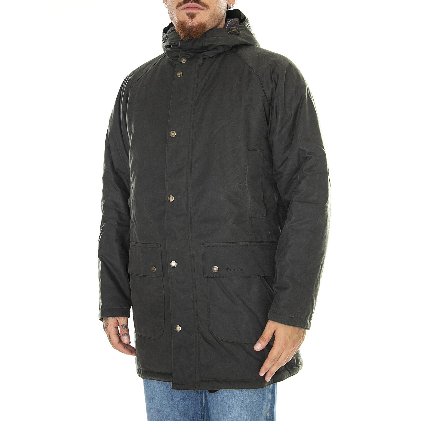 M' Wax Park Fern Jacket - Giacca Invernale Uomo Verde MWX2208-OL53-FW23  BARBOUR 