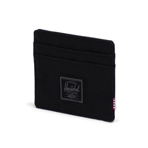 CHARLIE CARDHOLDER BLACK TONAL - Portafogli Nero 30065 05881 HERSCHEL 