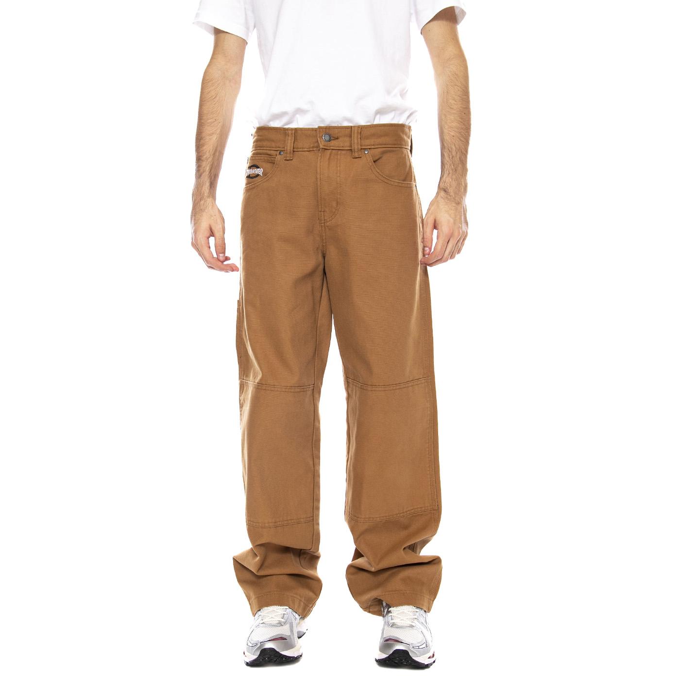 Dickies x Thrasher Logo Pant Brown Duck - Pantaloni Uomo Marroni DK0A88OP0BD1 . DICKIES 