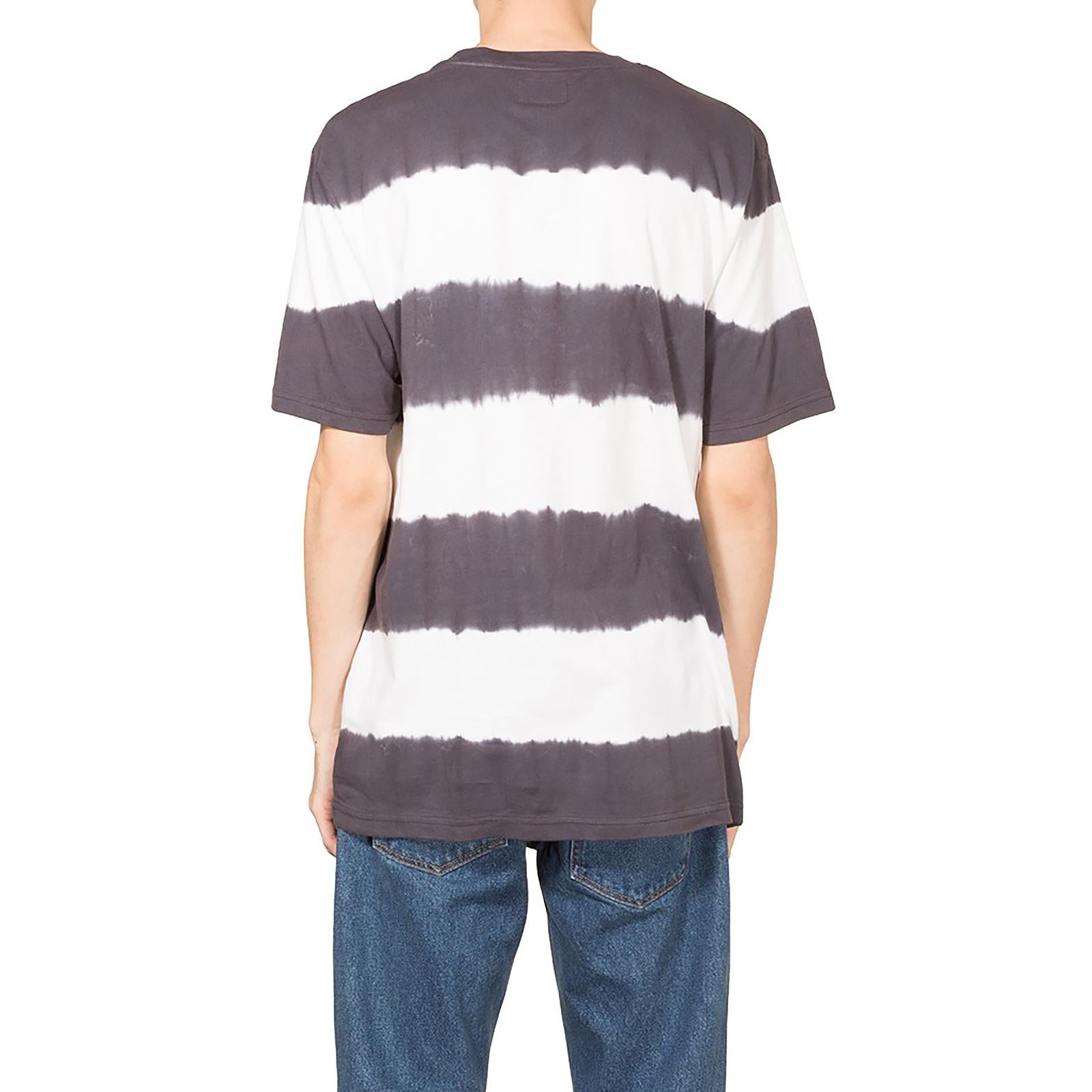 ZIGGY STRIPE JERSEY BLACK 1140060-BLACK  STUSSY 