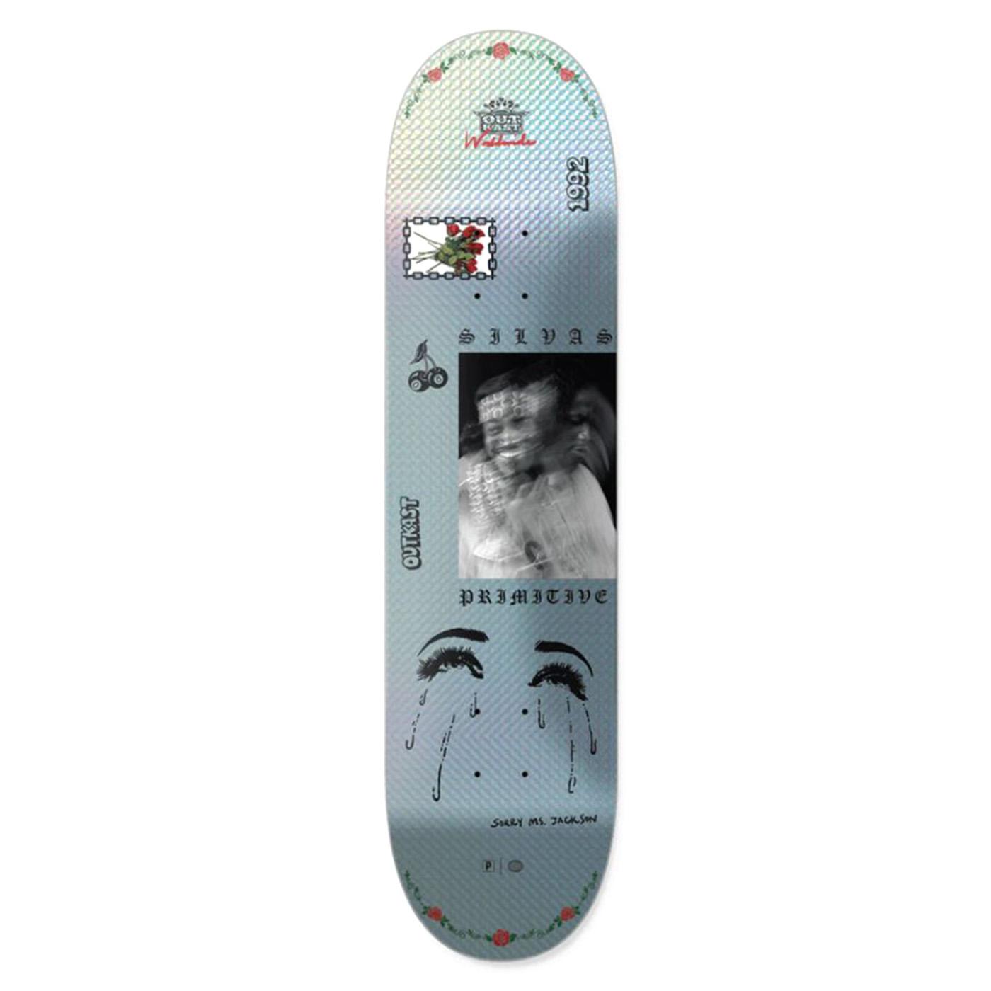 Primitive x OutKast Silvas Jackson Deck 8.38 x 31.88 - Tavola da Skate Multicolore PS24W0116-MLT  PRIMITIVE 