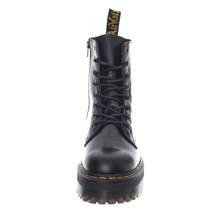 Jadon - Polished Smooth Black - Anfibi Stringati Donna Neri DMSJADONBK15265001 . DR.MARTENS 