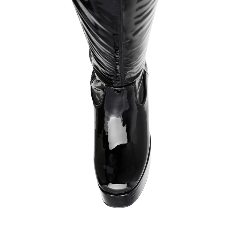 ANNEXED BLACK PATENT - Stivale Donna Nero SMSANNEXED-BLK . STEVE MADDEN 