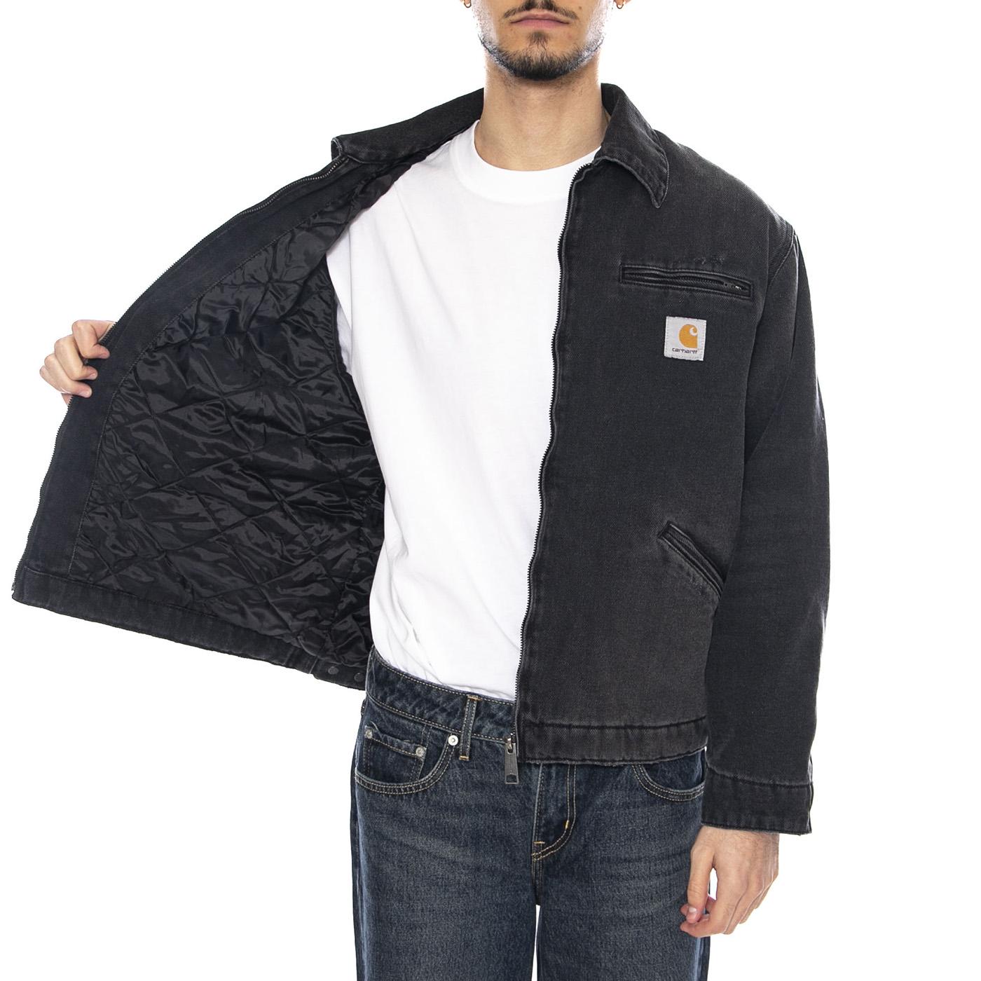 OG Detroit Jacket - Giacca Uomo Nera I036259 89B7 CARHARTT WIP 