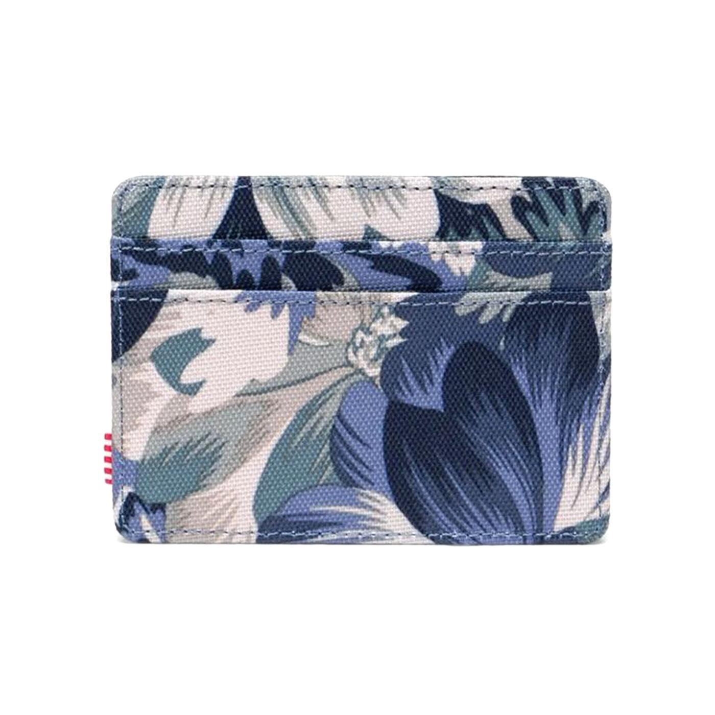 Charlie Cardholder Floral Tapestry - Portacarte Multicolore 30065 06643 HERSCHEL 