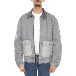 91U Utility Jacket Geminy Grey - Giacca Denim Jeans Uomo Grigia 112370527 . LEE 