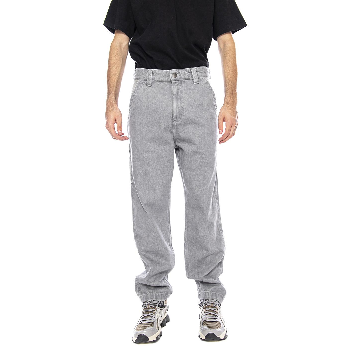 Slouchy Straight Carpenter Gemini Grey - Pantaloni Denim Jeans Uomo Grigi 112370584 . LEE 