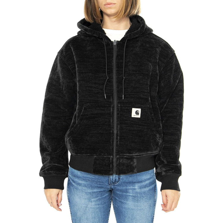 W' OG Active Sweat Jacket Black - Giacca Donna Nera I033905.89XX  CARHARTT WIP 