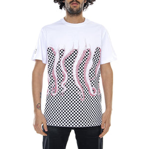  19SOTS13-WHITE-RED  OCTOPUS 