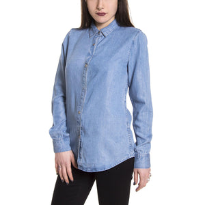 Blanch Denim Shir t Light Blue 1711106-290  DR. DENIM 