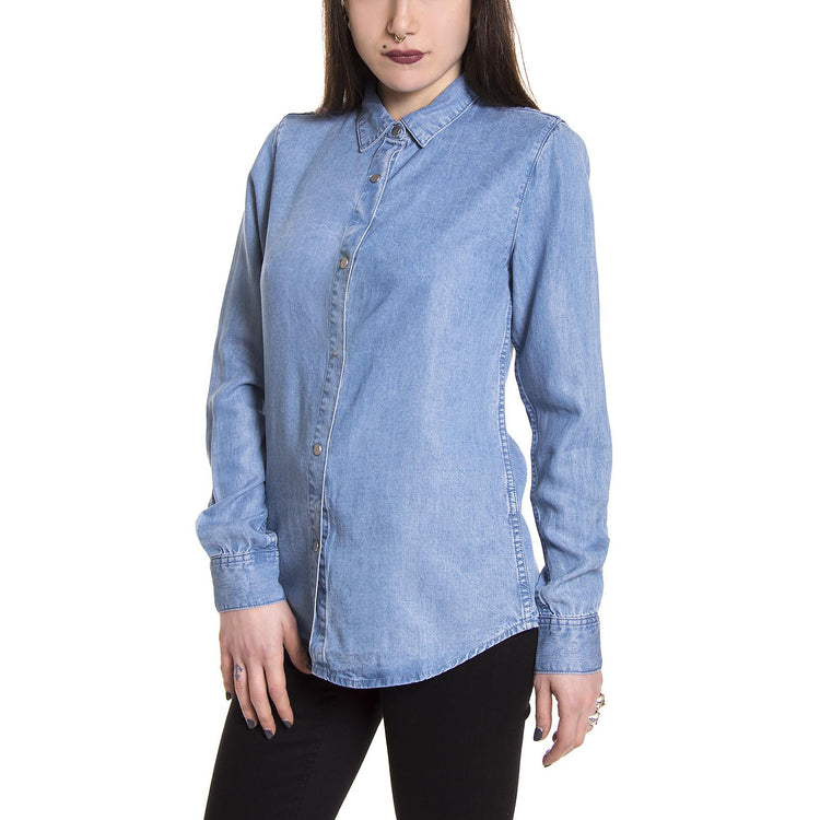 Blanch Denim Shir t Light Blue 1711106-290  DR. DENIM 