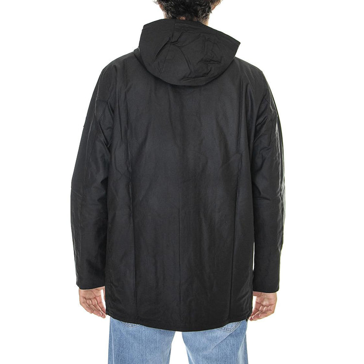 Granby Wax Black - Giacca Invernale con Cappuccio Uomo Nera MWX2020BK71  BARBOUR 