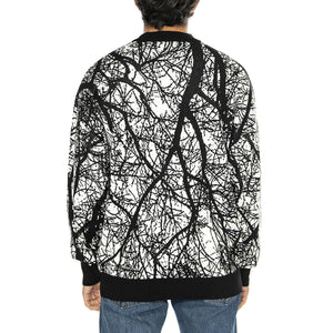 Sweater Hollow Black - Maglione Girocollo Uomo Multicolore SWEATER HOLLOW - BLACK  WASTED PARIS 