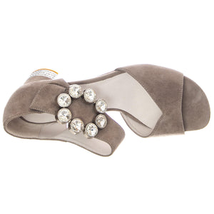  JC-91018Z-01 TAUPE SUEDE  JEFFREY CAMPBELL 
