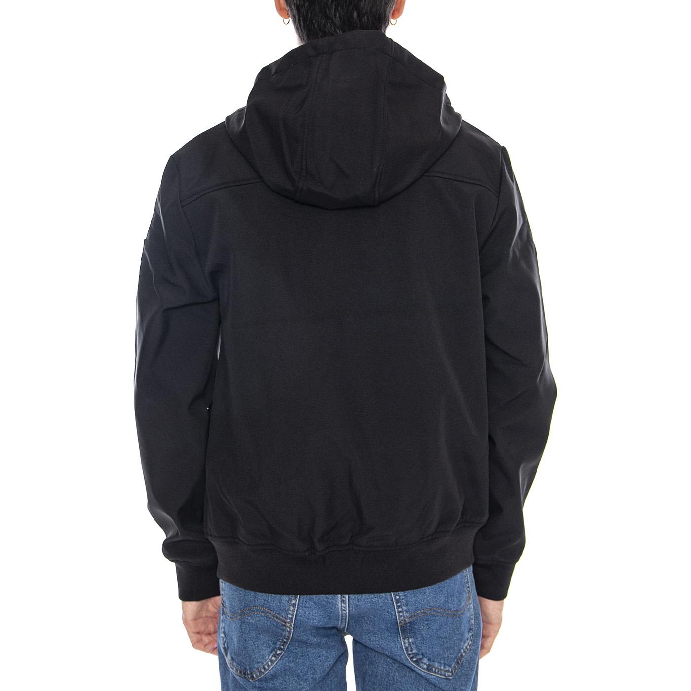 Bowie Softshell Bomber Noos Black - Giacca con Cappouccio Nera 22029276-4498597 . ONLY & SONS 