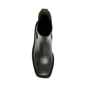 Fynn Olive Leat - Stivali Profilo alla Caviglia Donna Verdi SMSFYNN-OLI  STEVE MADDEN 