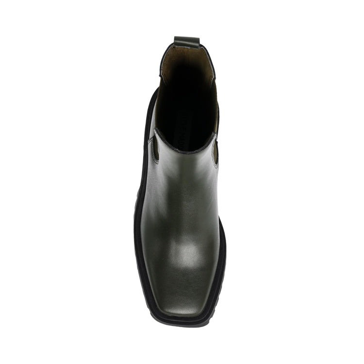 Fynn Olive Leat - Stivali Profilo alla Caviglia Donna Verdi SMSFYNN-OLI  STEVE MADDEN 