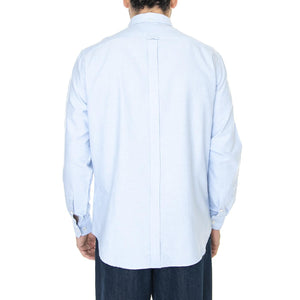 Signature Gots Organic Oxford Sky - Camicia Uomo Blu 65094-120  BEN SHERMAN 