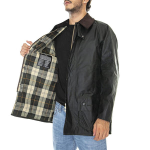 Beaufort Wax Jacket Sage - Giacca Invernale Uomo Verde FW22-MWX0017-SG91 . BARBOUR 