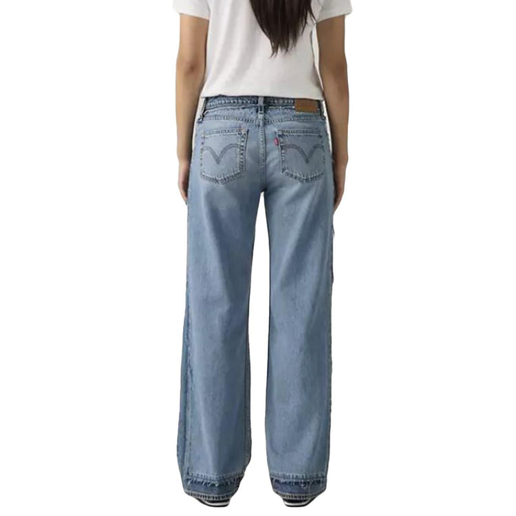 LOW LOOSE UPON REFLECTION - Pantaloni Denim Jeans Donna Blu 005LP 0000 LEVIS 