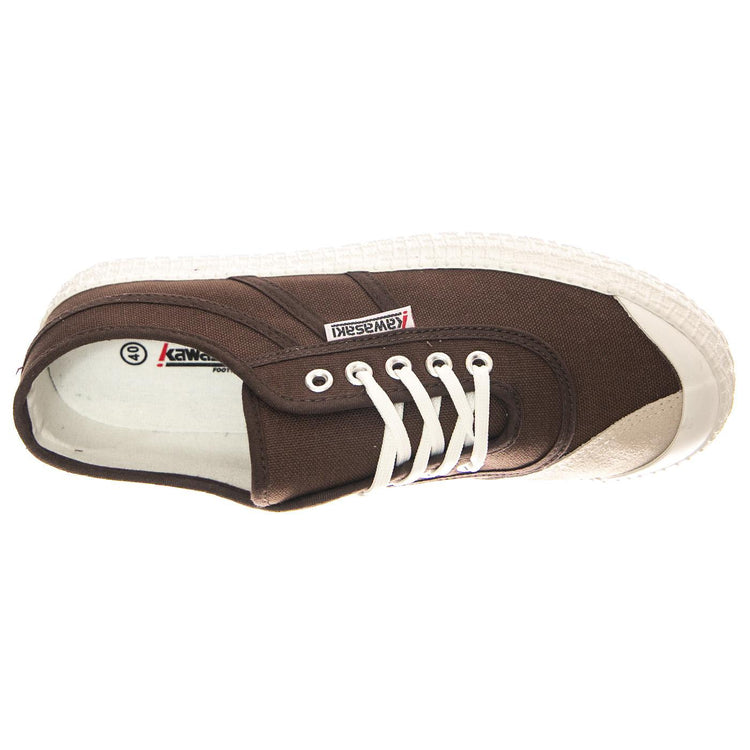 Original 3.0 Chocolate - Scarpe Stringate Profilo Basso Donna Marroni KWS232427-5045  KAWASAKI 