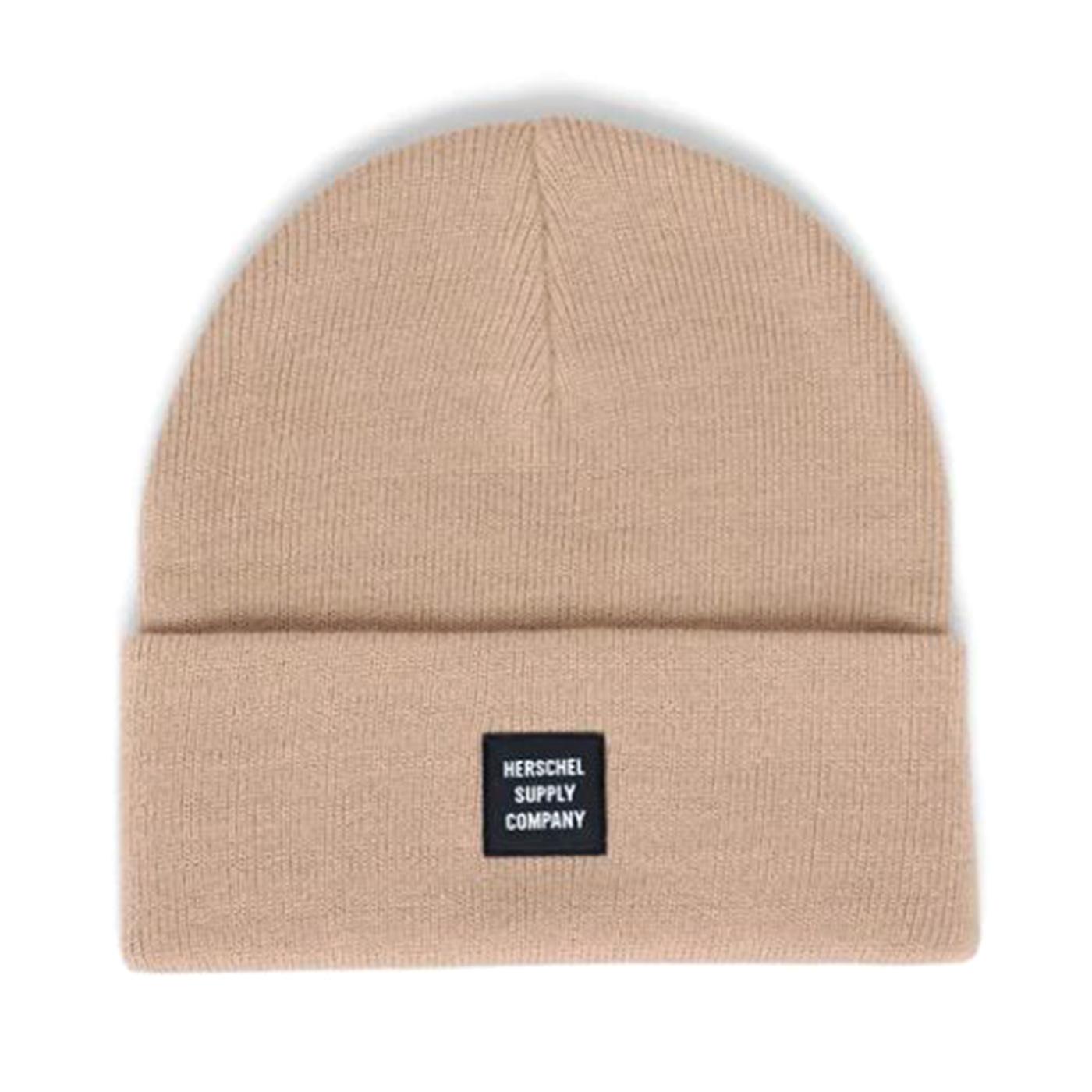 Abbot Beanie Light Taupe - Cappellino a Cuffia Beige 50150-05905-OS  HERSCHEL 