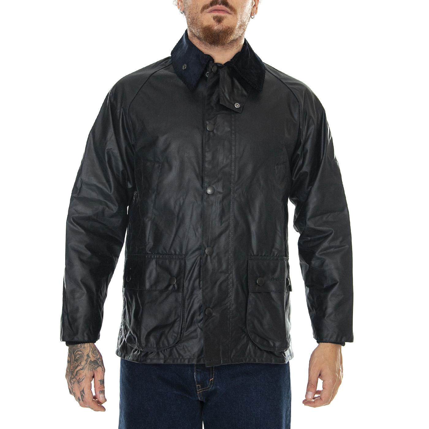 M' Bedale Wax Jacket Navy - Giacca Invernale Uomo Blu MWX0018-NY91-FW23  BARBOUR 