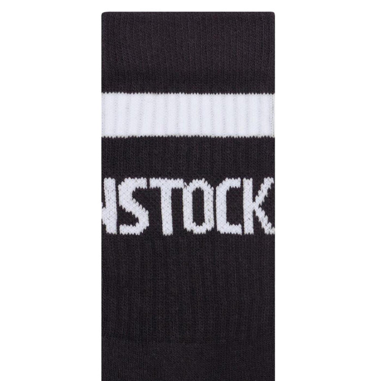 BIRKENSTOCK COTTON CREW BLACK/WHITE - Calzini Neri 1030265 . BIRKENSTOCK 