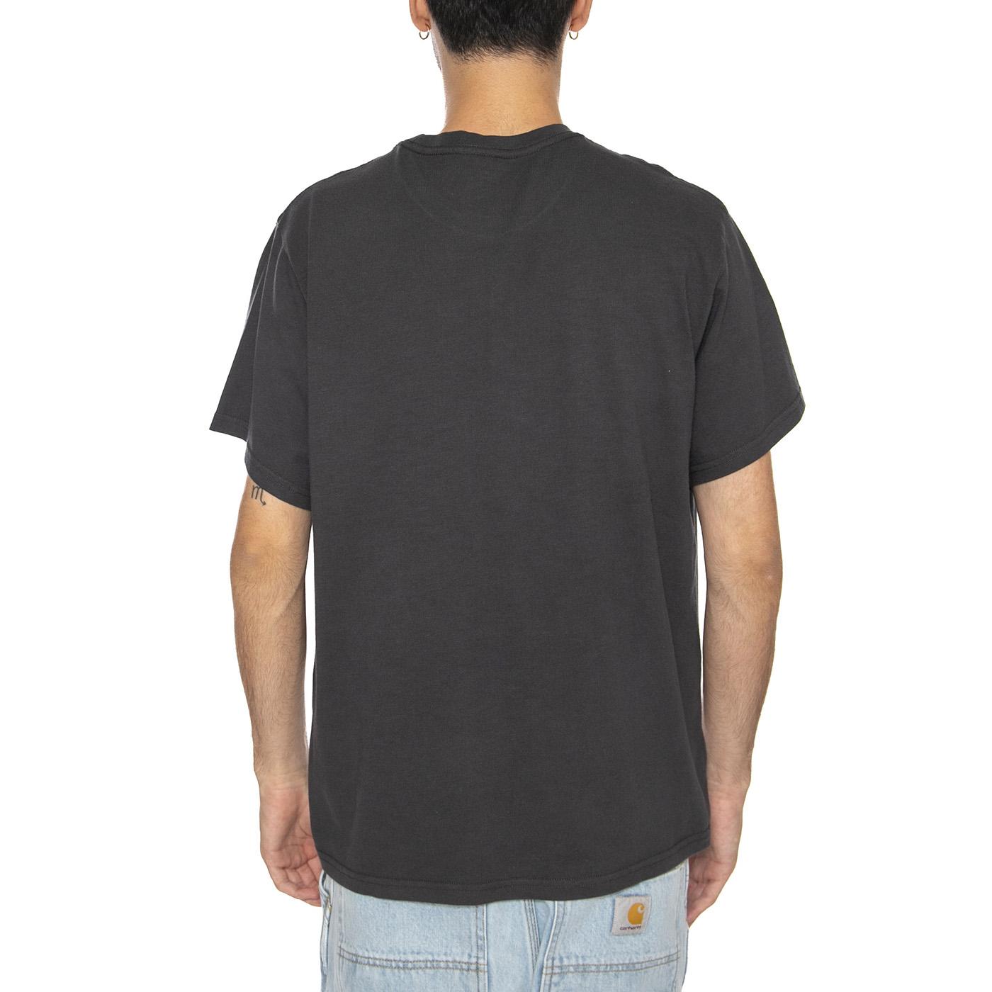 SS Relaxed Fit Tee Western Wind Eagle 1 Black - Maglietta Girocollo Uomo Nera 16143-2050 . LEVIS 