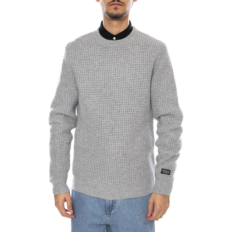 Presidio Crew Mid Tone Grey Heather Grey - Maglione Girocollo Uomo Grigio 003B6-0002  LEVIS 