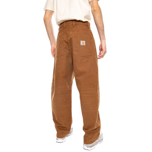 Brandon Pant Hemilton Brown - Pantaloni Uomo Marroni I036311 HZB7 CARHARTT WIP 
