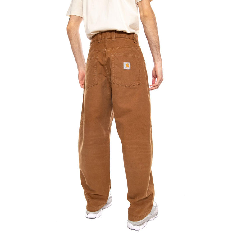 Brandon Pant Hemilton Brown - Pantaloni Uomo Marroni I036311 HZB7 CARHARTT WIP 