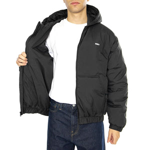 Retreat Hooded Jacket Black - Giacca Uomo Nera 121800547-BLK  OBEY 