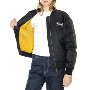 Crew Pilot Jacket Black - Giacca Invernale Donna Nera VN0A7RMNBLK1  VANS 
