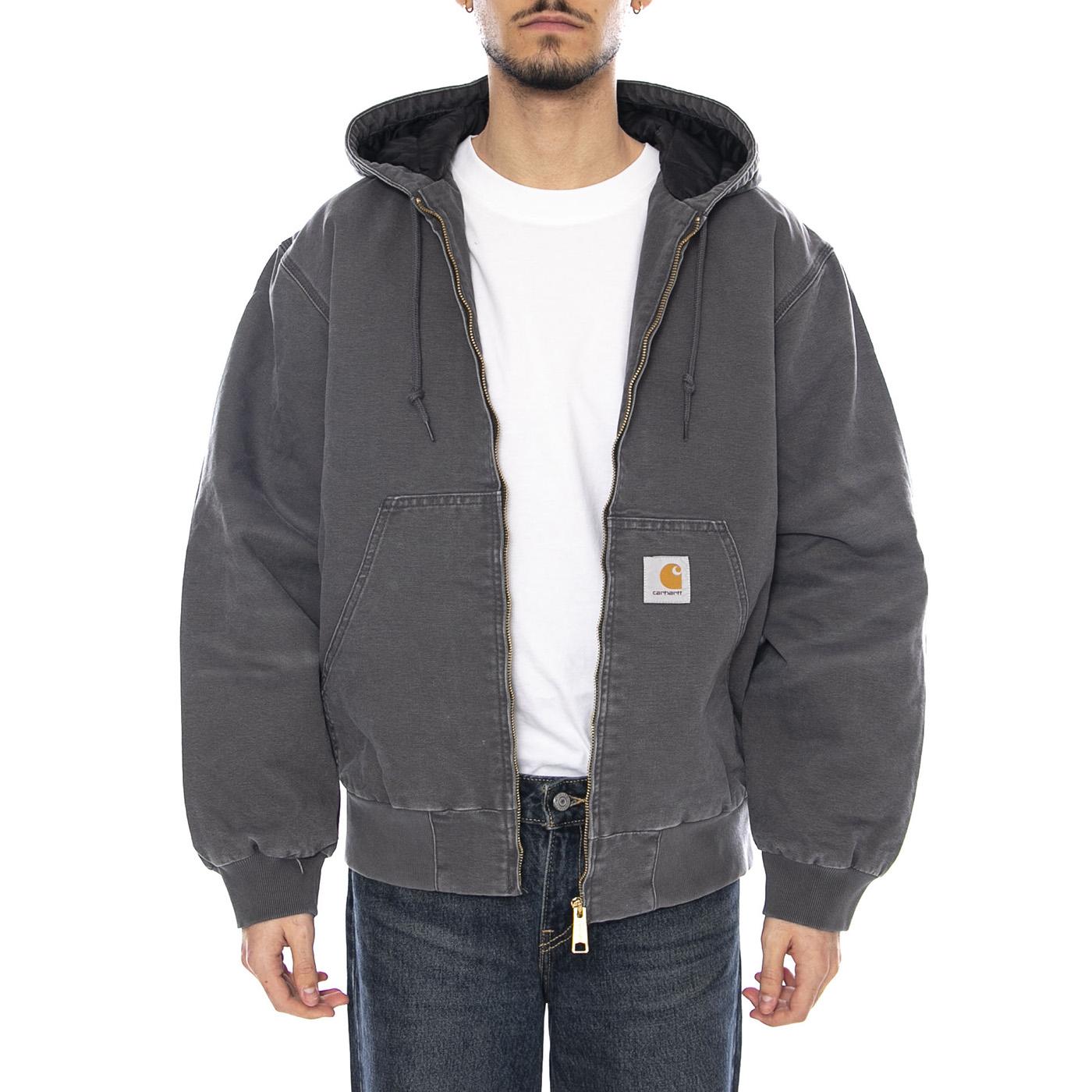 OG Active Jacket Graphite -- Giacca Uomo con Cappuccio Grigia I035891.874O . CARHARTT WIP 