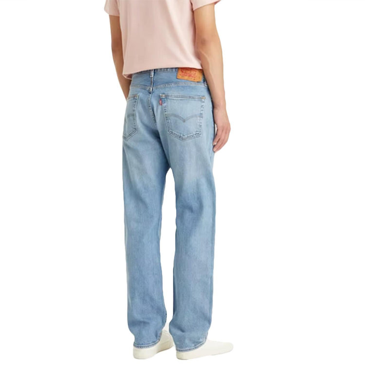 501 Levi's Original 1984 Mississipi Light Indigo Worn In - Pantaloni Denim Jeans Uomo Blu 00501-3483 . LEVIS 