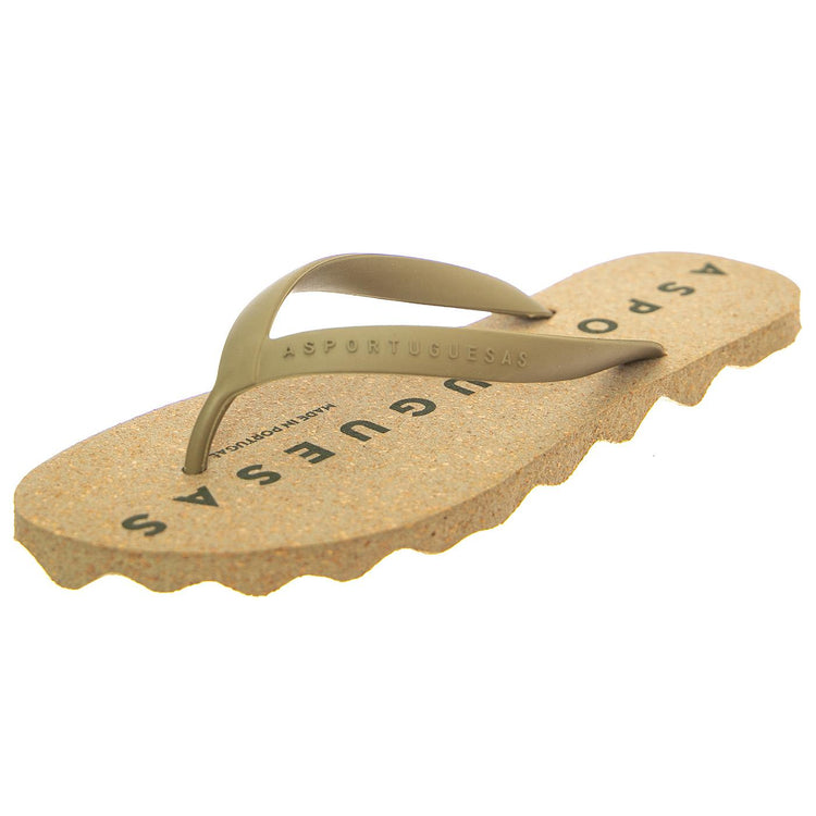 Base M Rubber Strape Military Gold - Sandali Uomo / Donna Verdi P018117004-MILITARY GOLD  ASPORTUGUESAS 